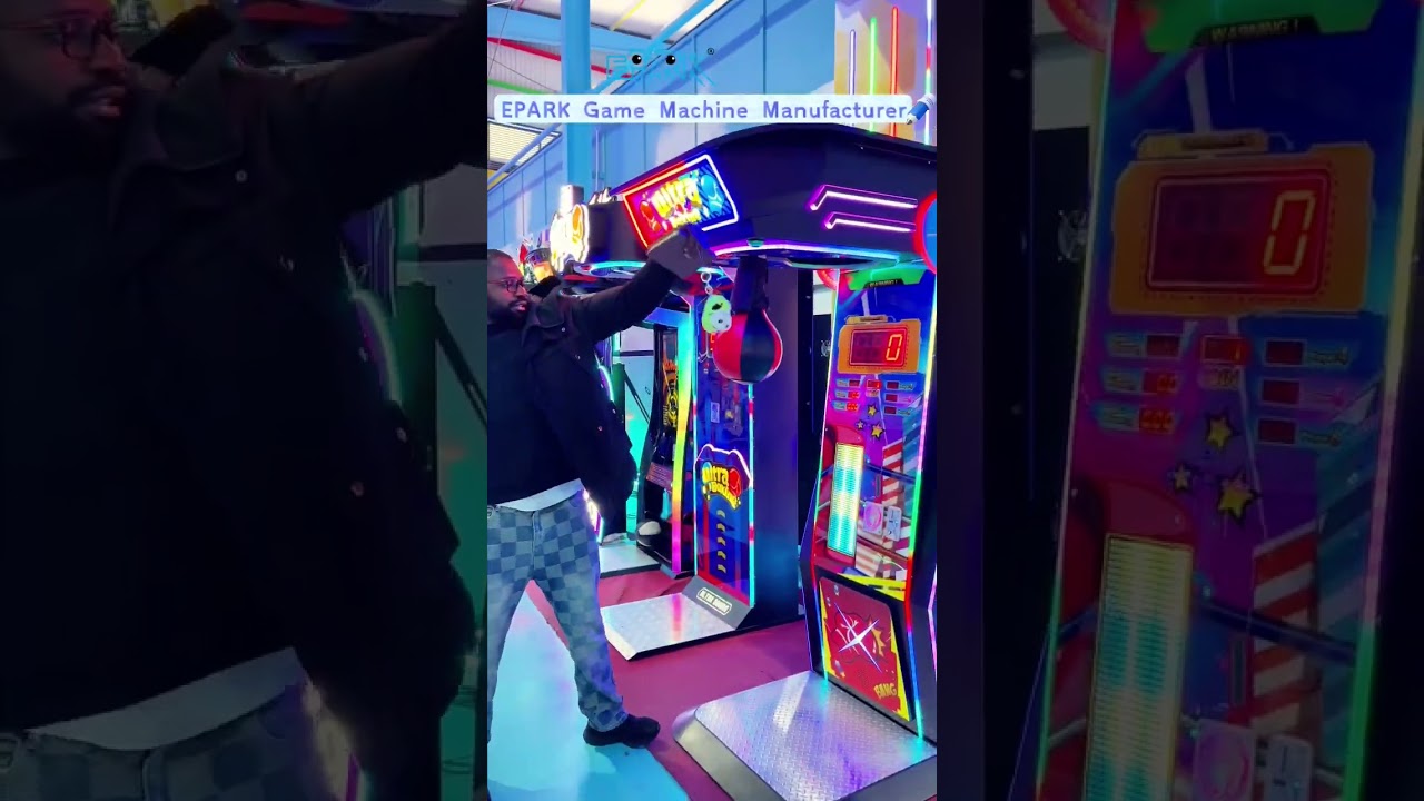 🥊 EPARK Boxing Pro: Dynamic punching force feedback & scoring system! 