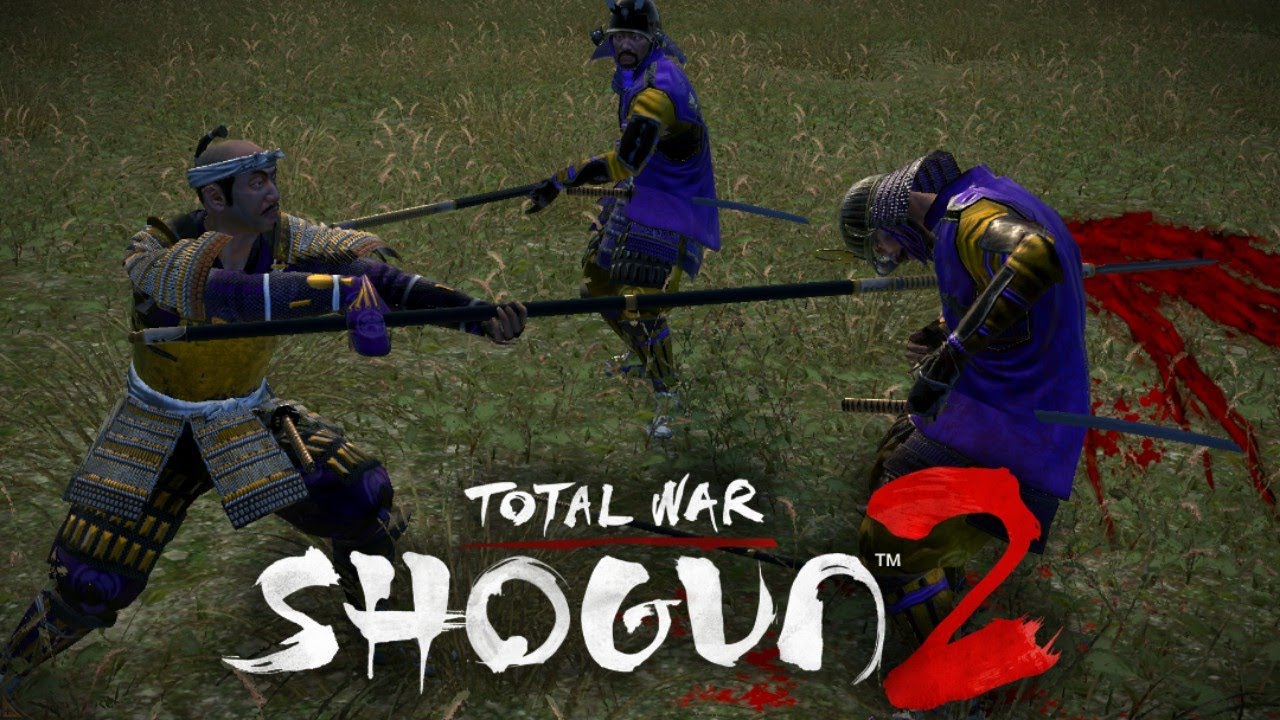 Yari Hero VS 2 Yari Samurai - Duel - Total War Shogun 2