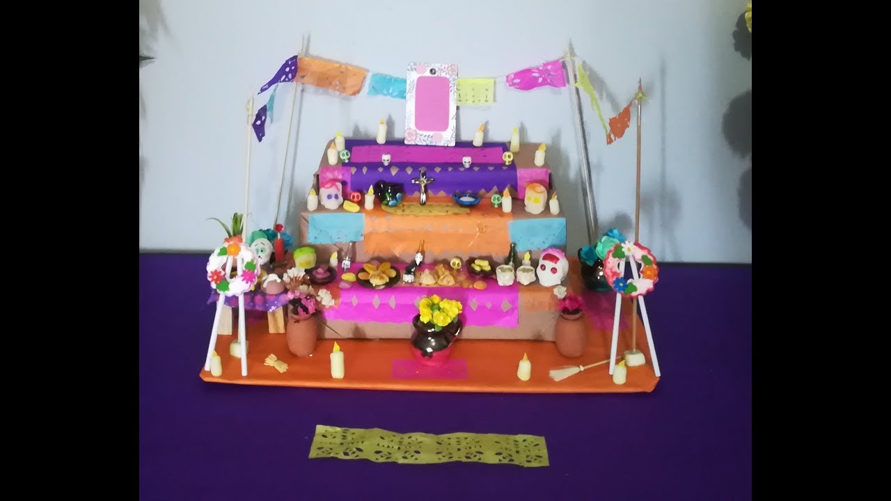 COMO HACER UN MINI ALTAR DE MUERTOS