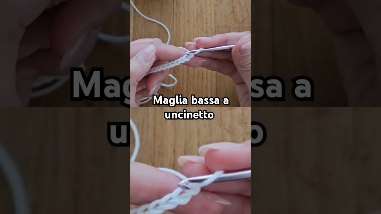 come fare la maglia bassa a uncinetto