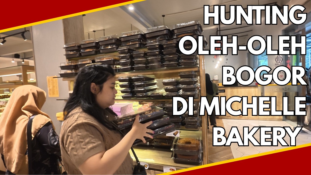 SURGANYA JAJANAN PASAR & ROTI! BELANJA OLEH OLEH DI MICHELLE BAKERY BOGOR