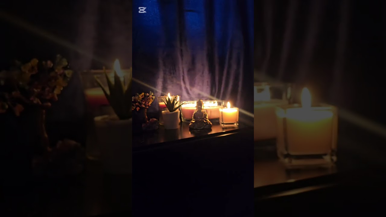 30 Minutes Cozy Candlelight 🔥 Relaxing Night Ambience for Sleep & Meditation