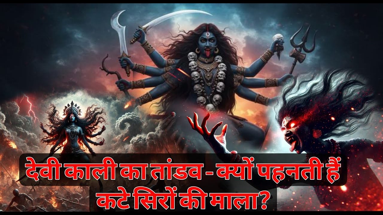 देवी काली का तांडव – क्यों पहनती हैं कटे सिरों की माला? | The Tandava of Goddess Kali