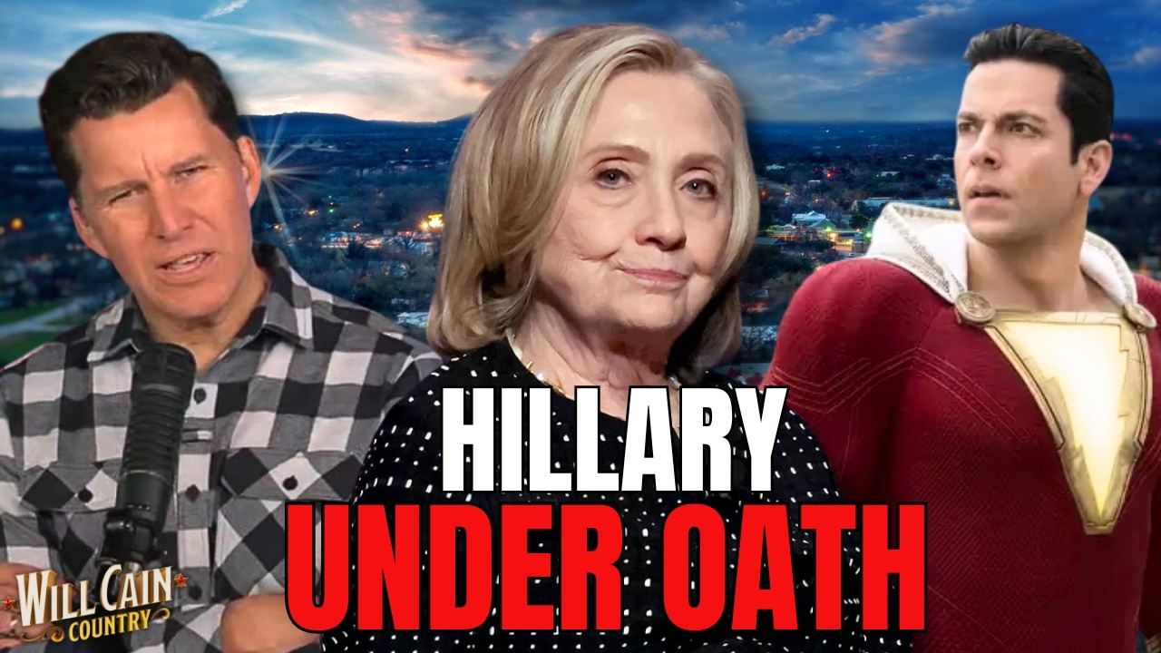 Hillary Clinton Questioned About Epstein & Zachary Levi on Hollywood’s AI Destruction