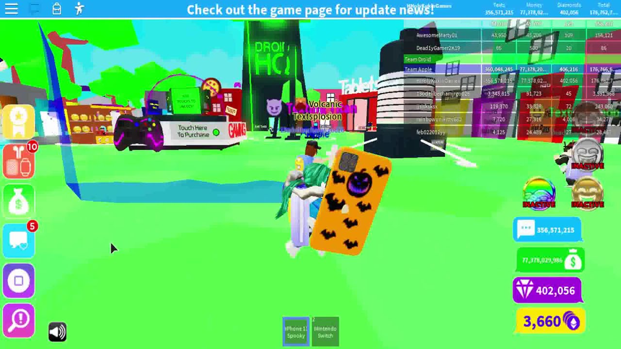 Texting Simulator Code