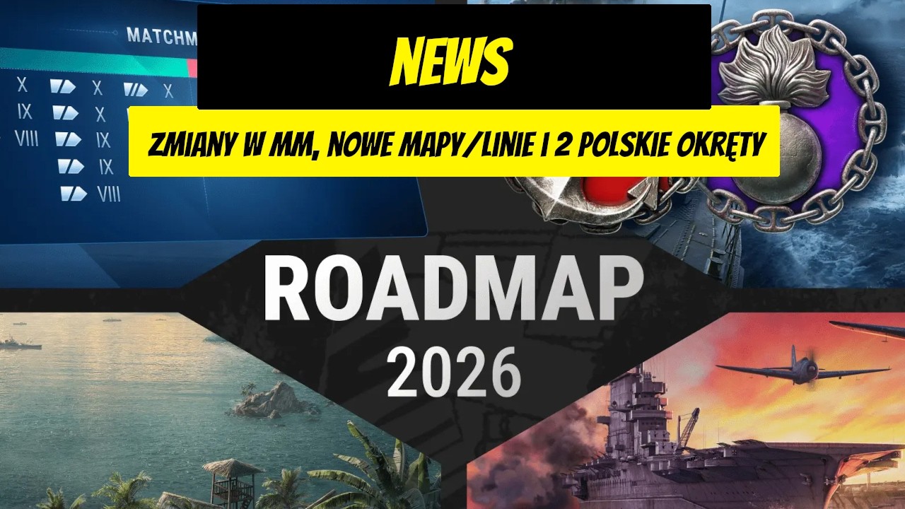 Zmiany w MM, nowe mapy/linie, ORP Dragon, ORP Orzeł i masa innych nowości - Plany WG na 2026 rok