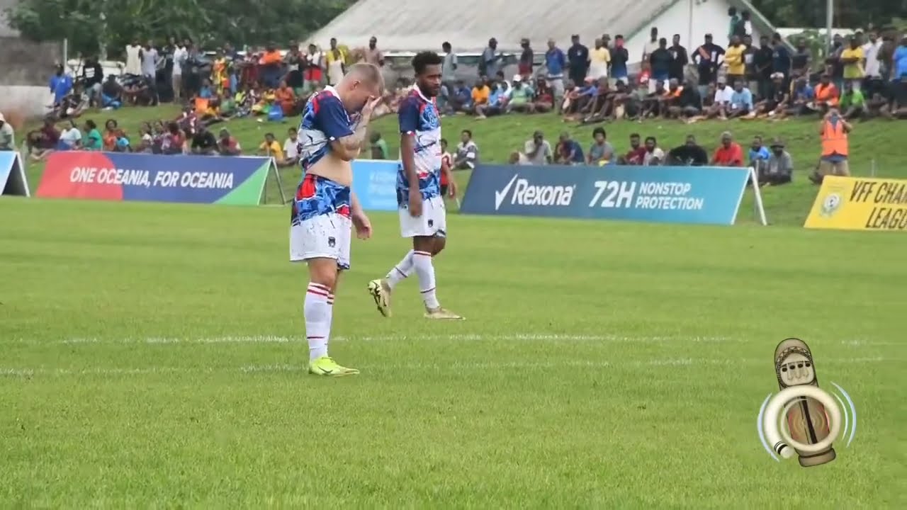 Kailan Gould scored his debut goal for Vanuatu club Galaxy FC in the 2025 VFF Champions League