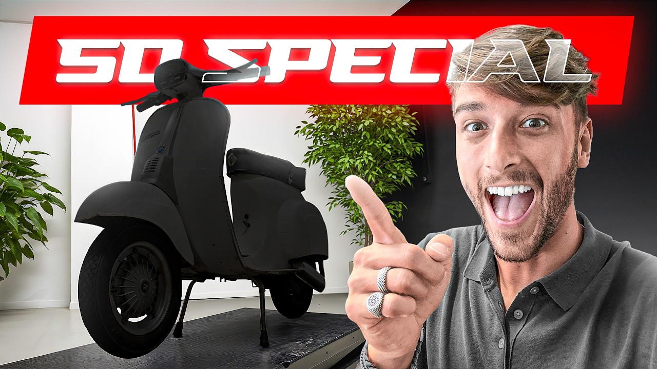 INIZIAMO IL PROGETTO VESPA ❤️ *50 Special*