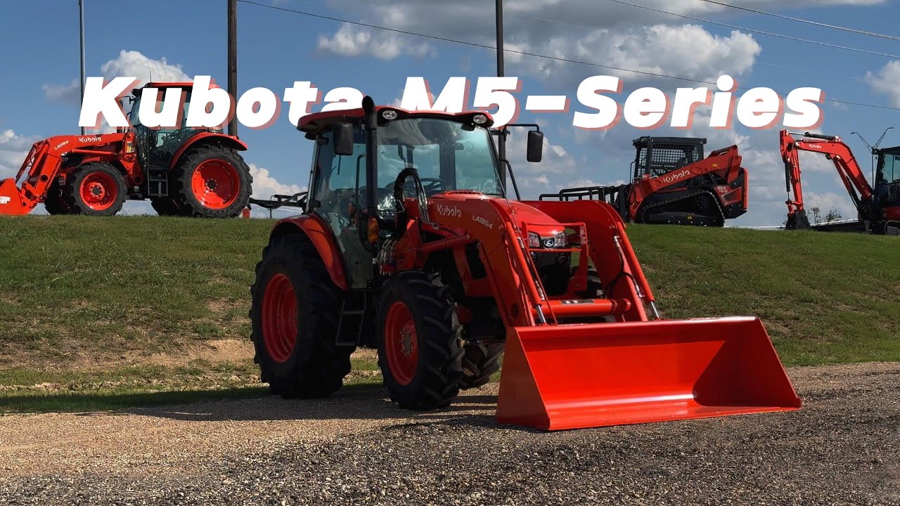Best 100 Horsepower Tractor | Kubota Tractor | M5-Series
