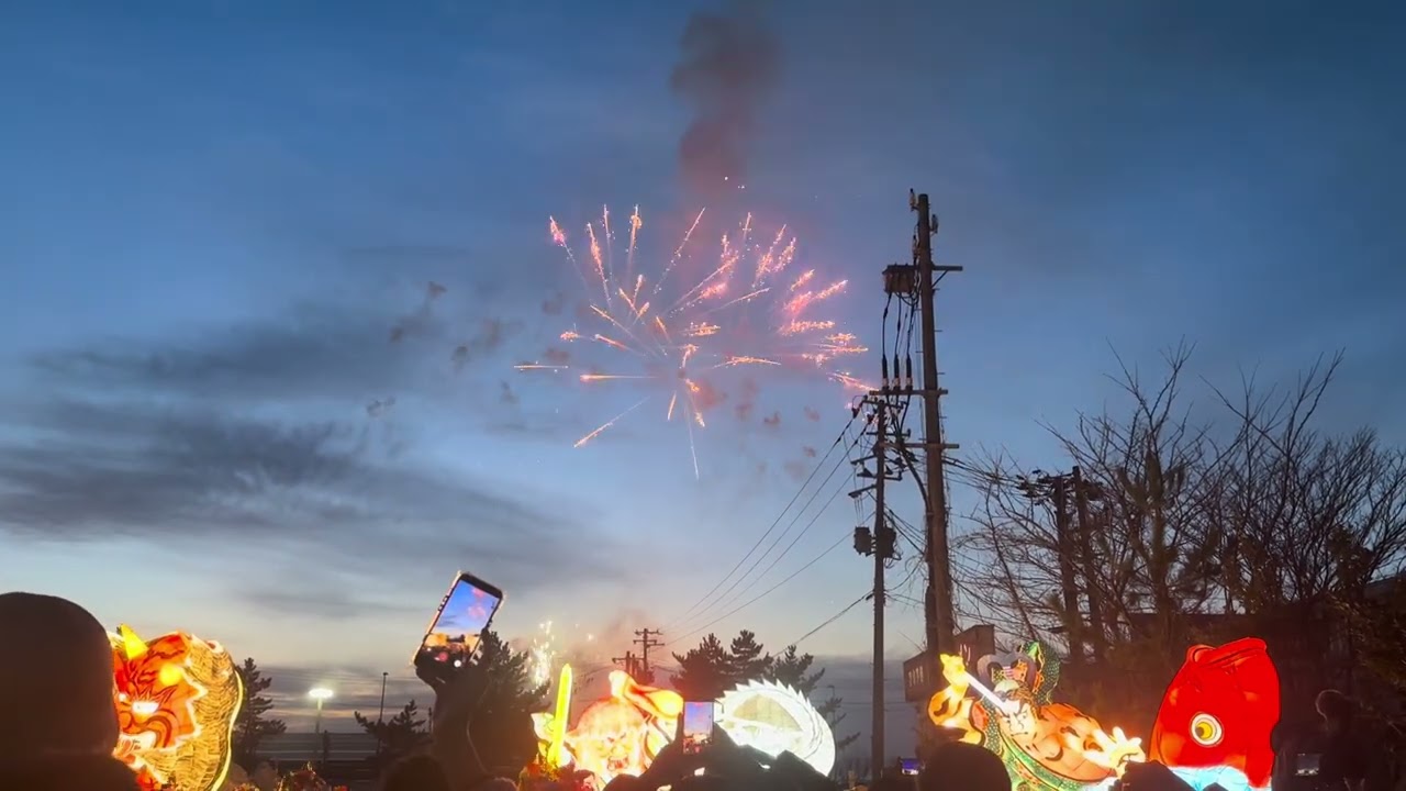 2026浅虫冬ねぶた　フィナーレ
