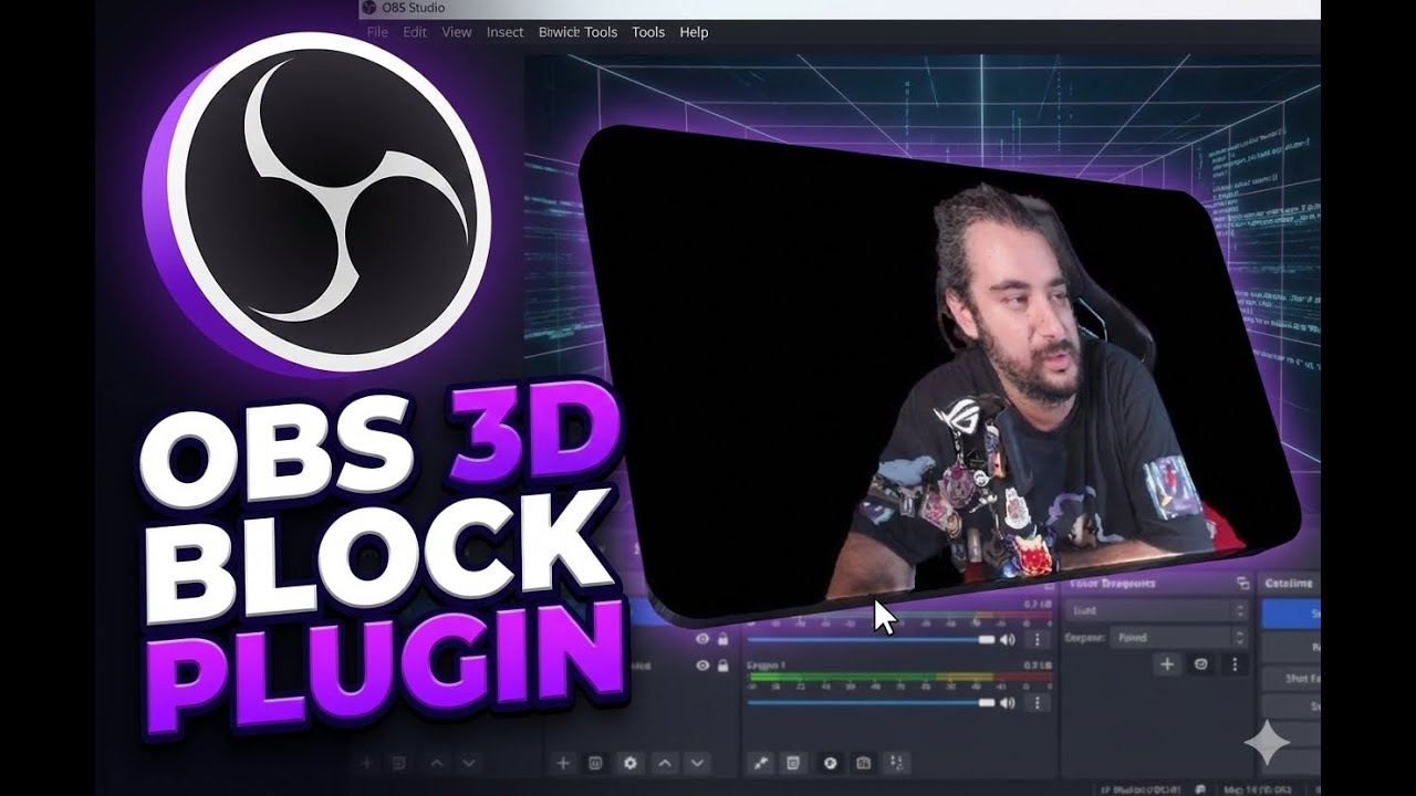 этот OBS plug-in делает из всего 3D объект!