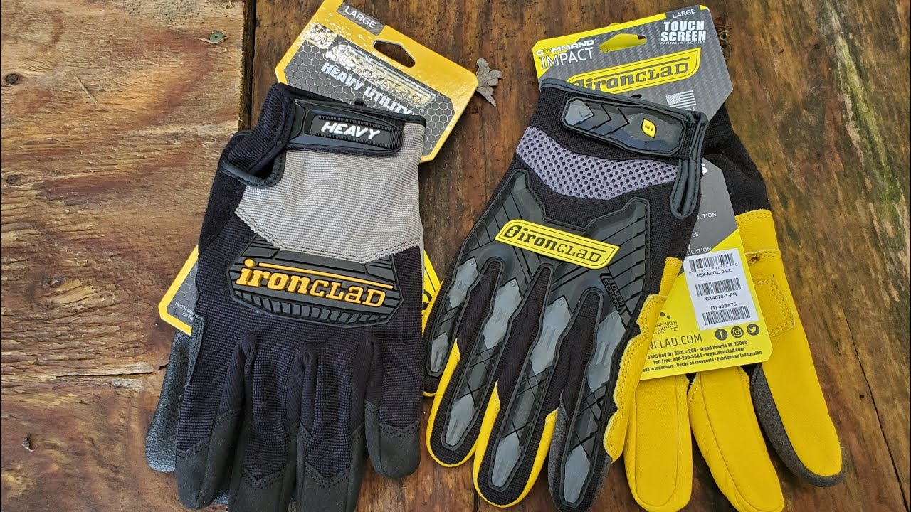 Iron Clad Work Gloves ..Toughest Gloves