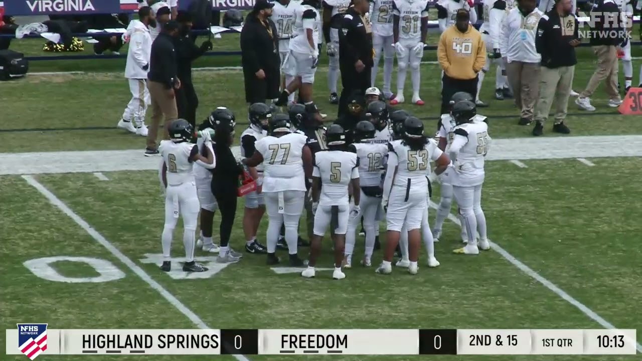 2023 VHSL Class 6 Football Championship -- Freedom vs Highland Springs