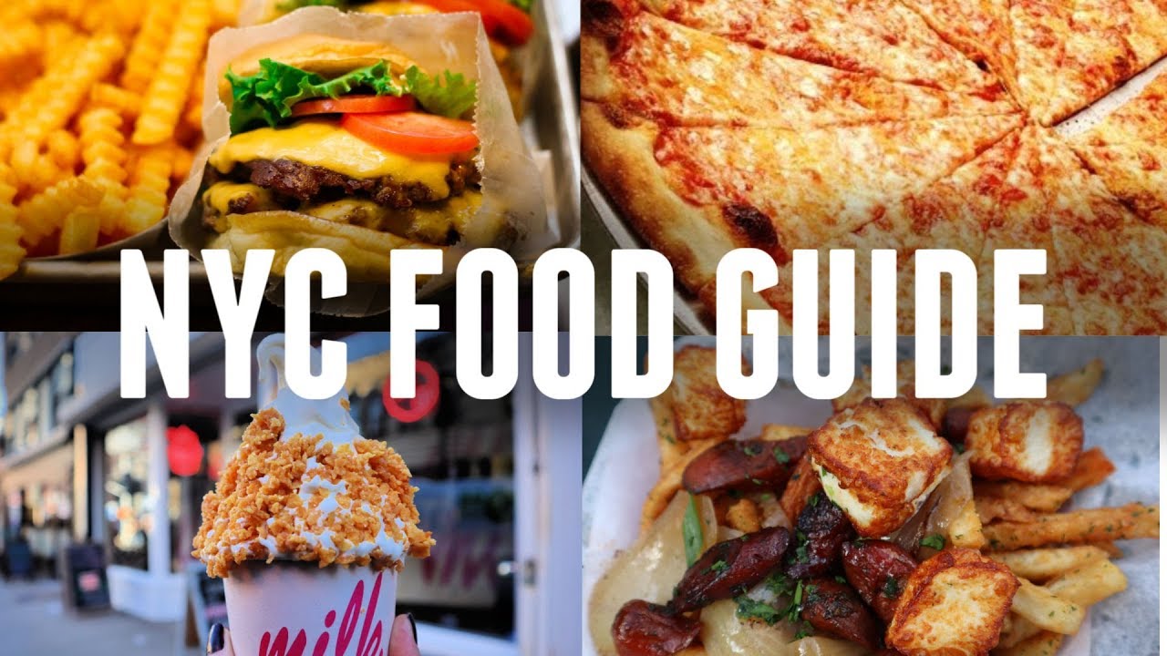 NYC FOOD GUIDE: THE BEST PLACES TO EAT IN NEW YORK | INSTA FOOD