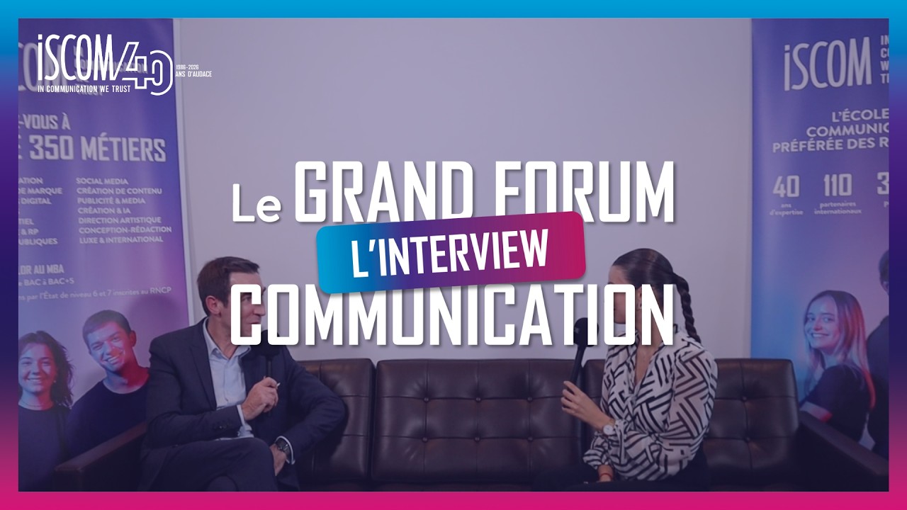 Patrick Bonin, Directeur Général The Line - Grand Forum de La Communication 2025