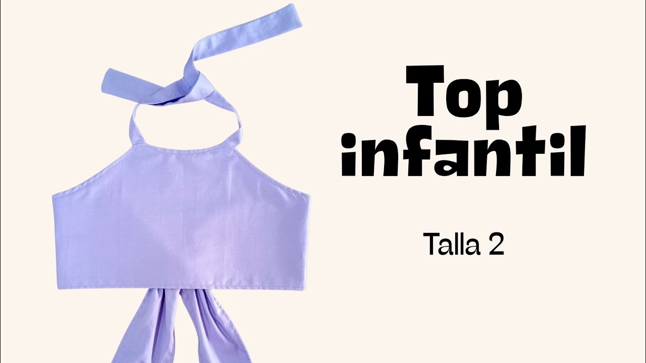 Top infantil. Talla 2