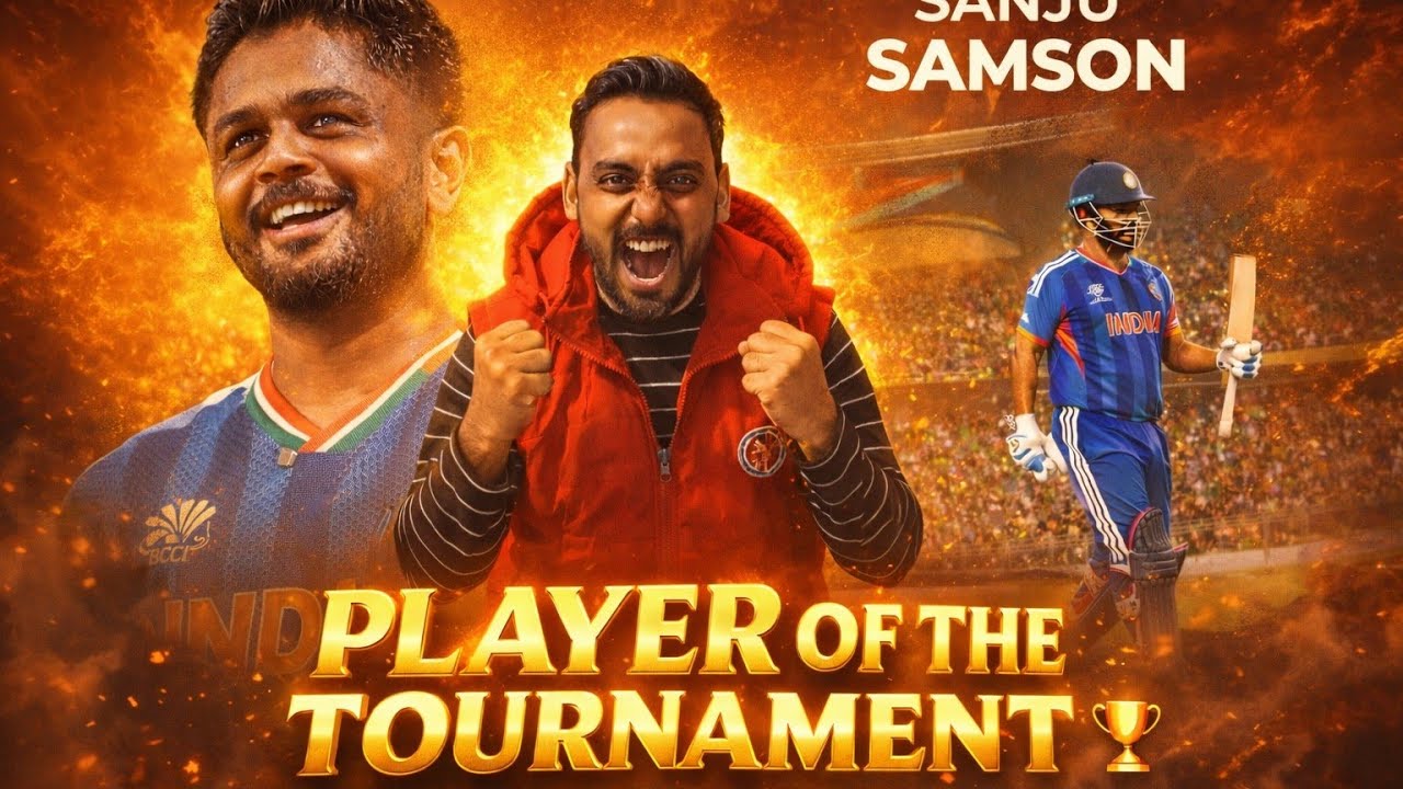 Sanju Samson – Player Of The Tournament! 🏆 | T20 World Cup 2026 Mein India Ka Real Hero