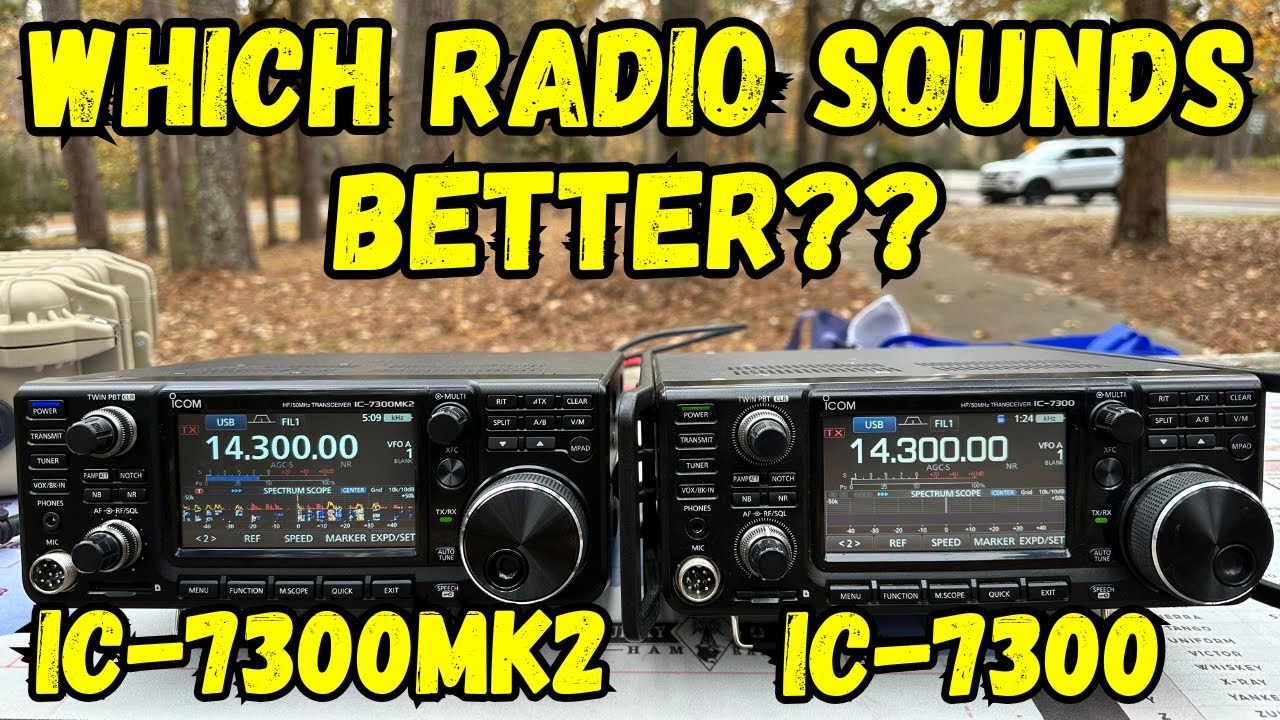 Сравнение приемников Icom IC-7300MK2 и IC-7300