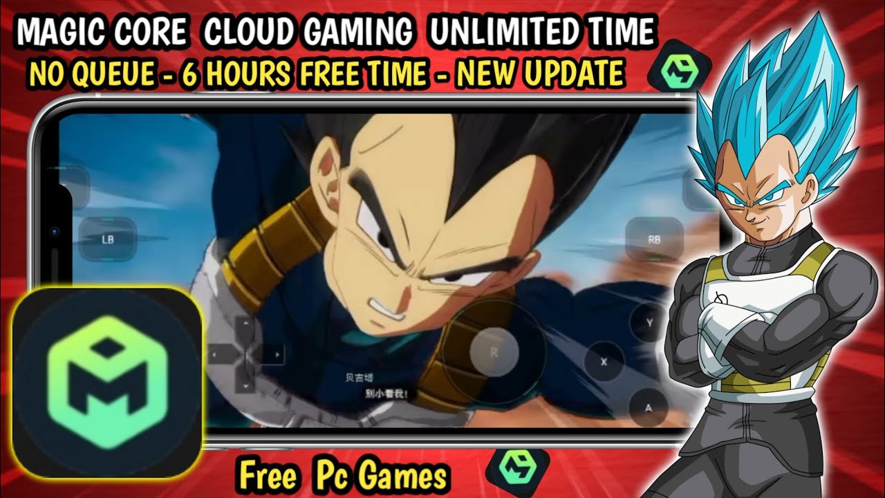 Magic Core Cloud Gaming Unlimited Time, No Queue, No Wechat, Best Cloud Gaming, App Unlimited Time 