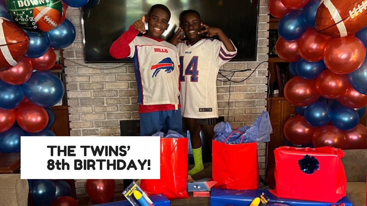 THE TWINS’ 8th BIRTHDAY!￼