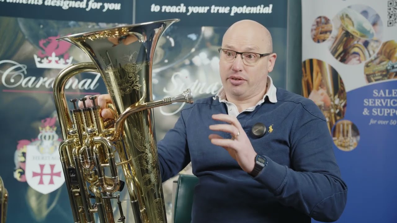 John Storey plays the Geneva Cardinal GVL Euphonium