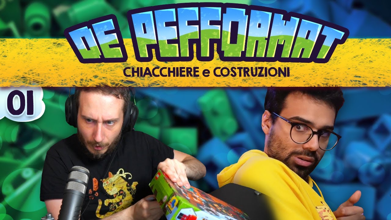 De Pefformat | 01 | MONTAGGIO LEGO THE OFFICE + STEAMBOAT WILLIE con Dario Moccia