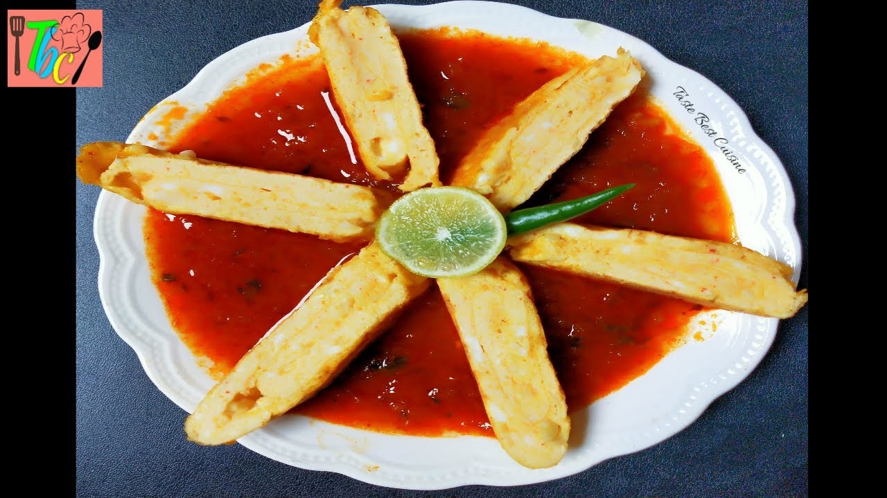 Omelette curry_ Bengali recipe | Dhaba style Egg masala curry | How to make omelette curry |