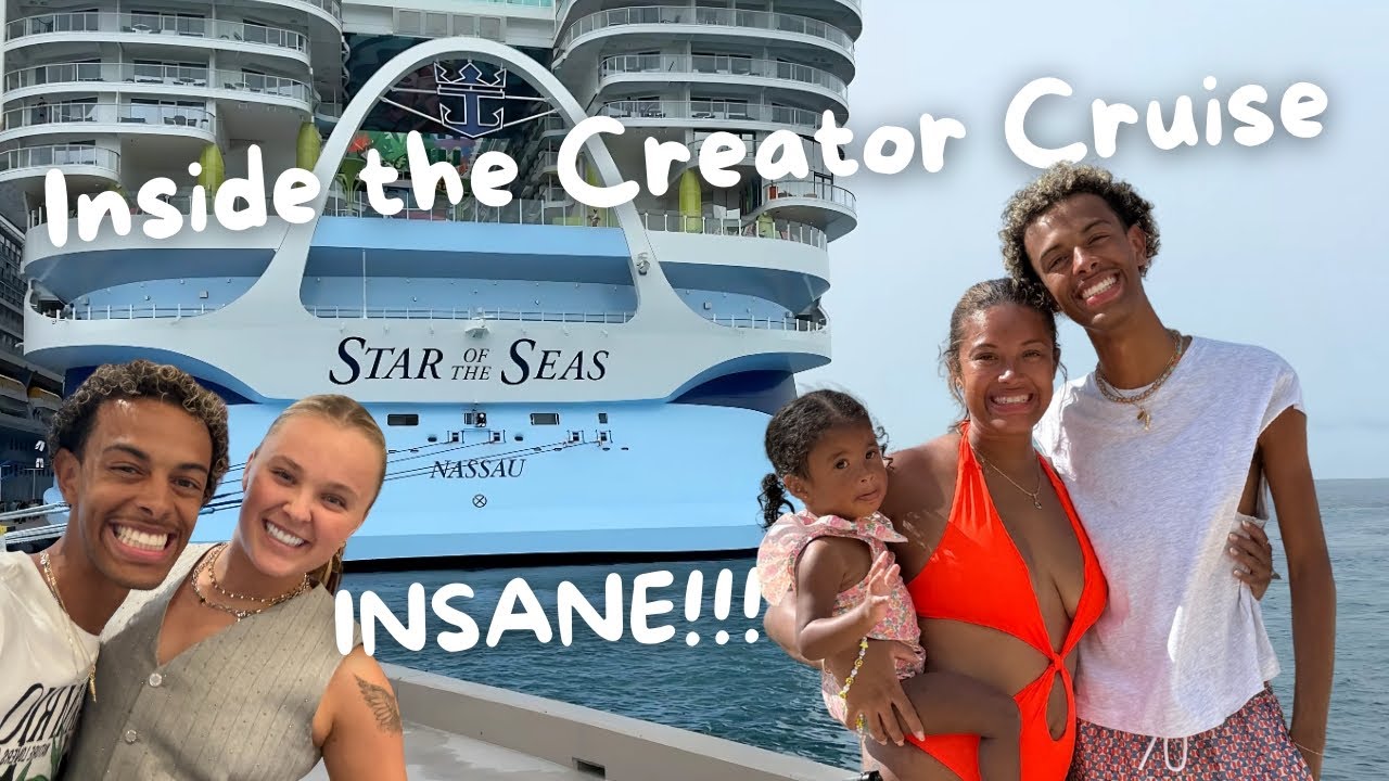 За кулисами: круиз Royal Caribbean Creator Cruise на лайнере Star of the Seas с участием ДжоДжо Сивы