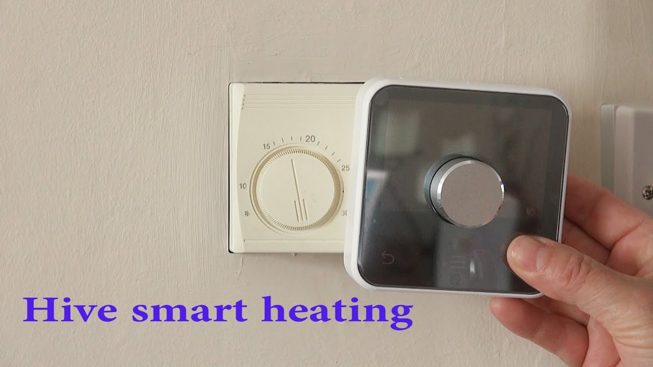 Установка интеллектуальной системы отопления Hive Thermostat