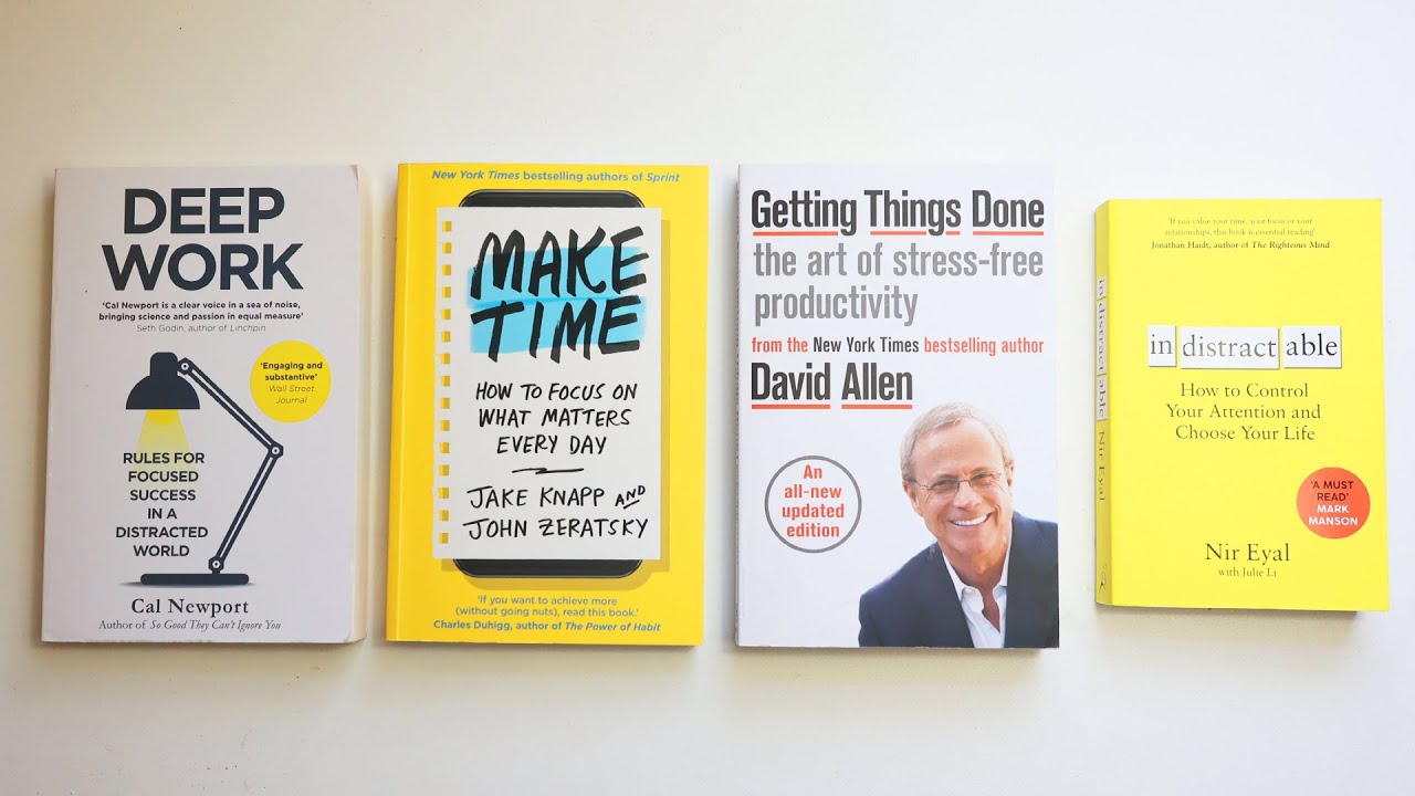 4 Must Read Productivity Books