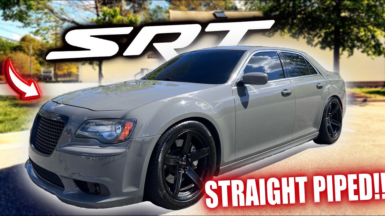 I PUT HELLCAT WHEELS ON MY SRT 392 CHRYSLER 300!