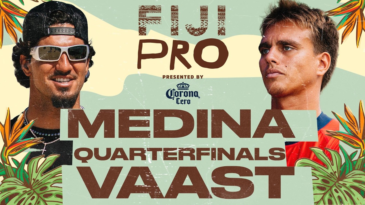 Gabriel Medina vs Kauli Vaast | Fiji Pro presented by Corona Cero 2026 - Quarterfinals