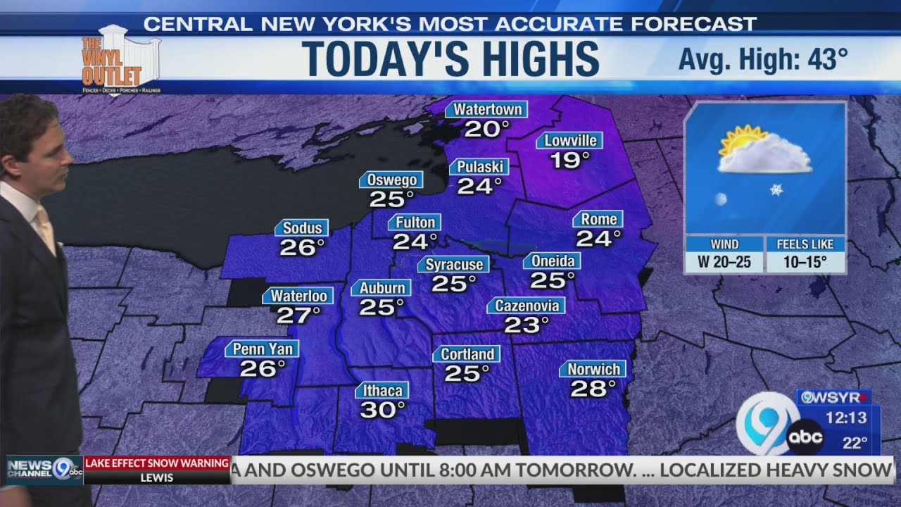 Storm Team Forecast: Noon Tuesday 3-17-26