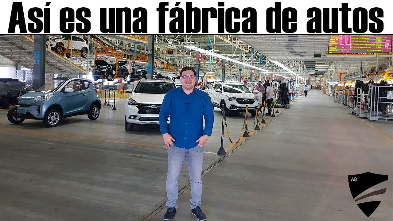 Así es un Fábrica de vehículos/// CAOA Chery