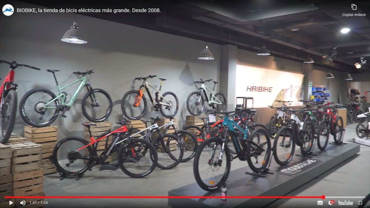 BIOBIKE, la tienda de bicis el&eacute;ctricas m&aacute;s grande. Desde 2008.