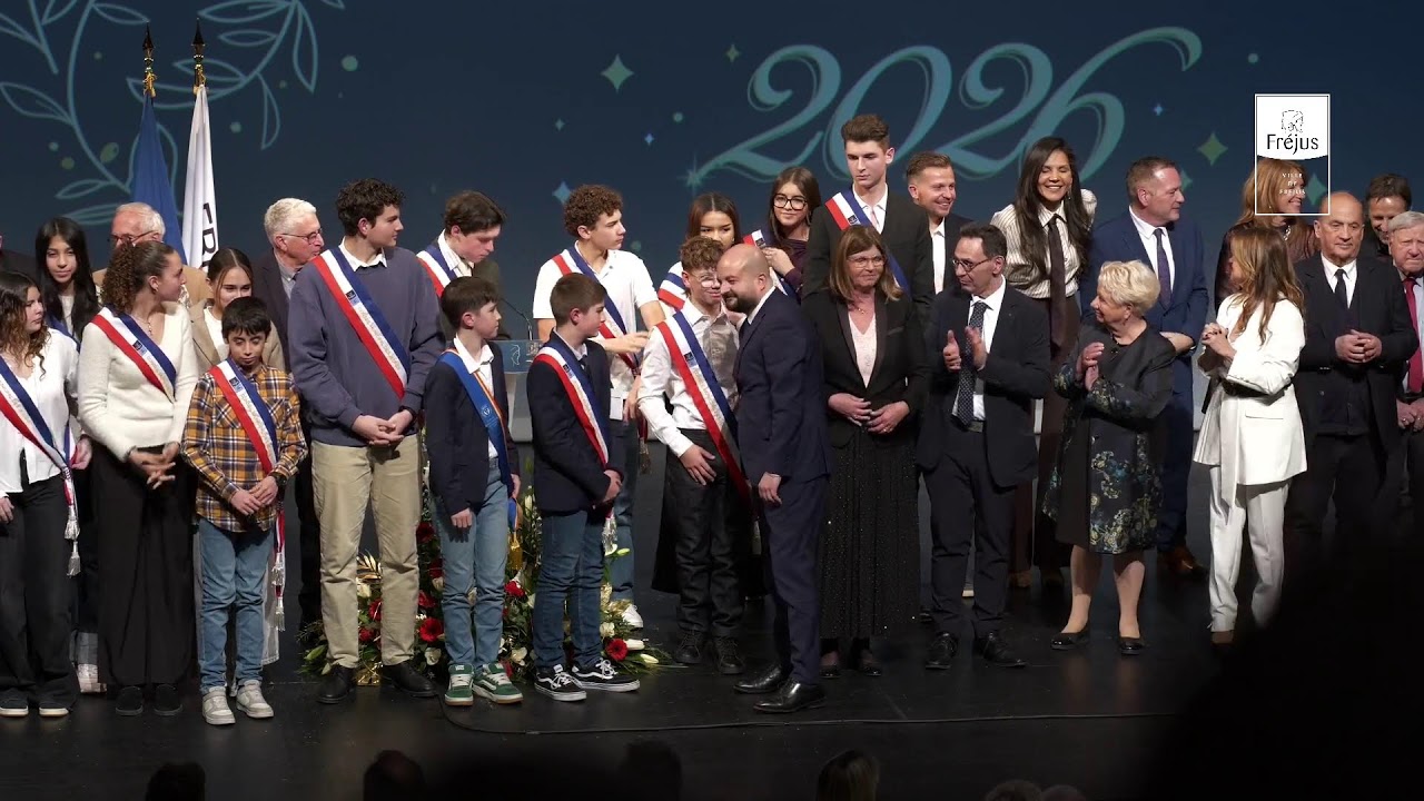 Vœux à la population : discours en direct du Maire de Fréjus, David Rachline.