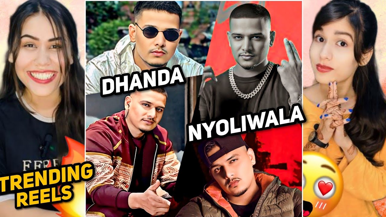 Dhanda Nyoliwala Dangerous Attitude 😈🔥 | Haryanvi Rapper Reels Reaction