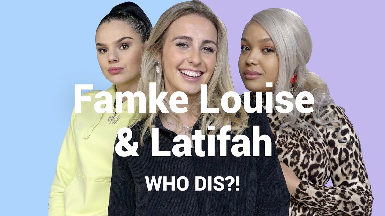 Wat vindt LATIFAH van FAMKE LOUISE'S DERRIÈRE?! | WHO DIS?!