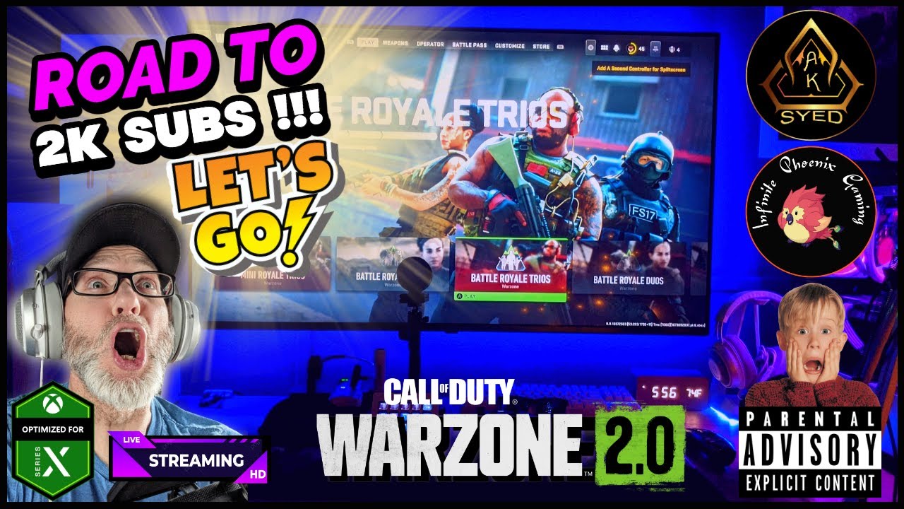 ⚒WARZONE TRIOS 🔥CHASING DUBS ft. 