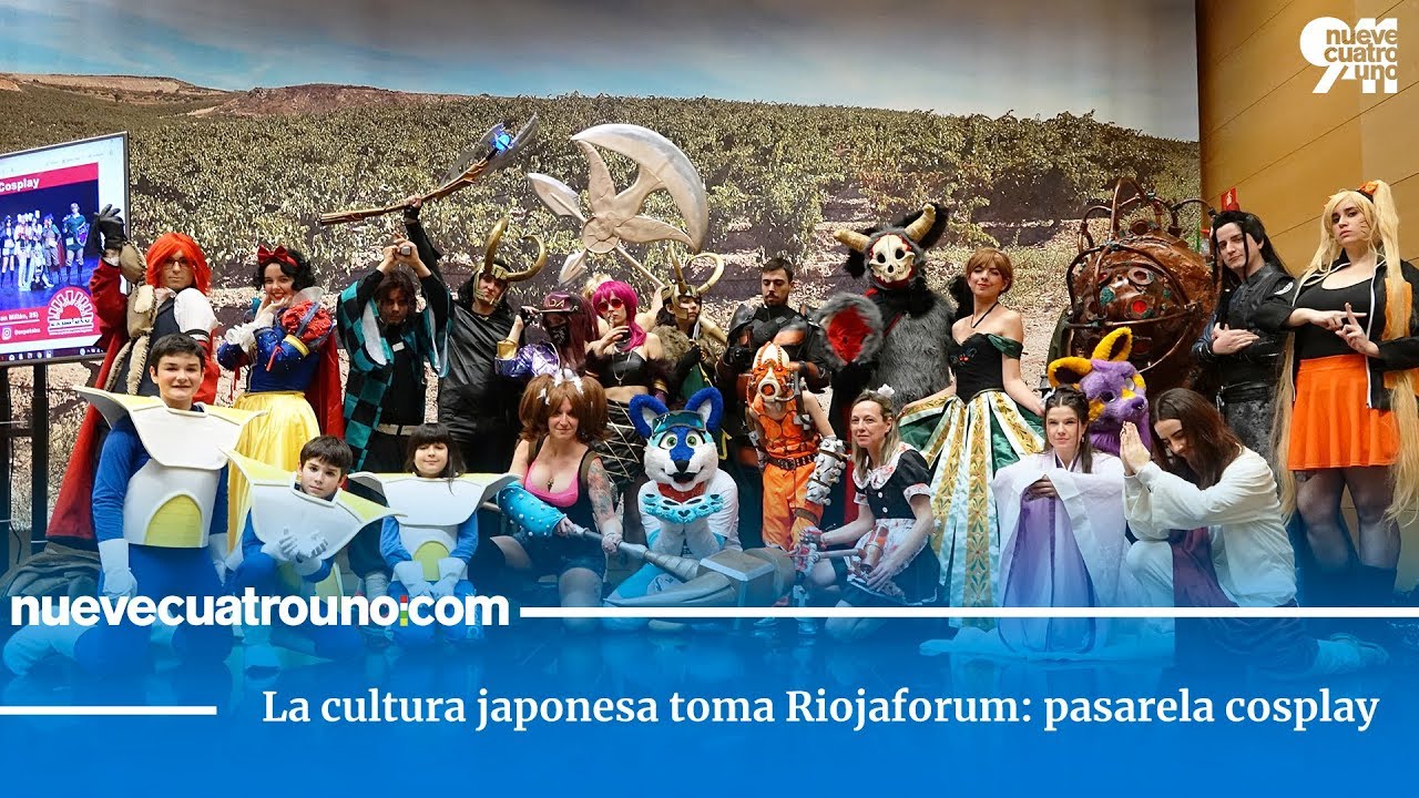 La cultura japonesa toma Riojaforum: pasarela cosplay