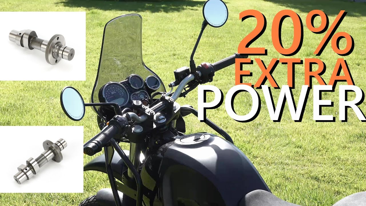 Royal Enfield HIMALAYAN & SCRAM 411. Еще больше мощности от прототипа распределительного вала STA...