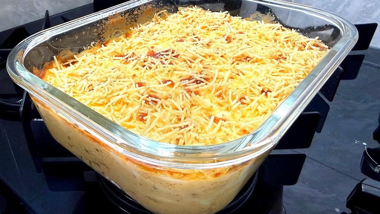 Ficassê de Frango SUPER CREMOSO que derrete na boca
