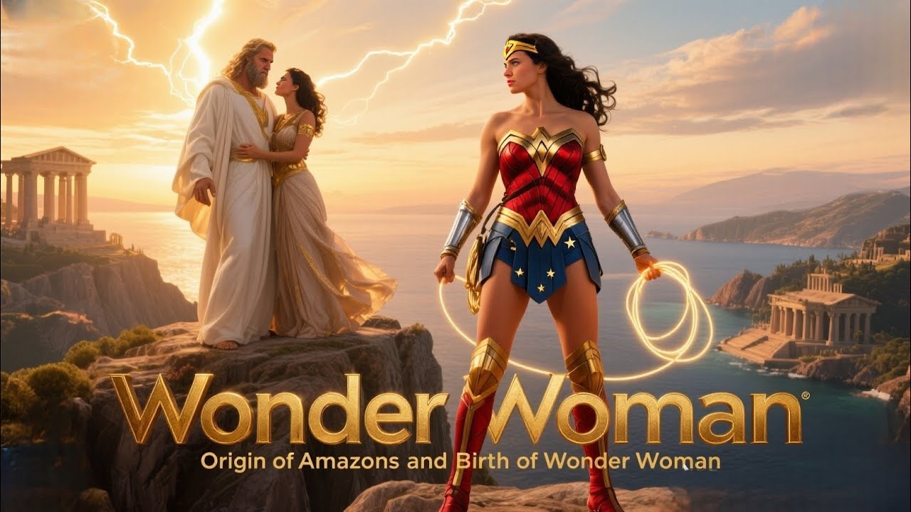 Wonder Woman: Origin of Amazons & Birth of Wonder Woman | Greek Myth Documentary