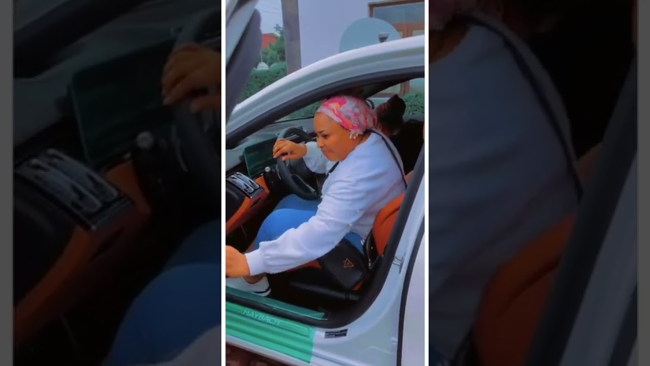 Tension as First Lady of Kogi state. Mrs Rashida Yahaya Bello spotted driving herself to the gym 