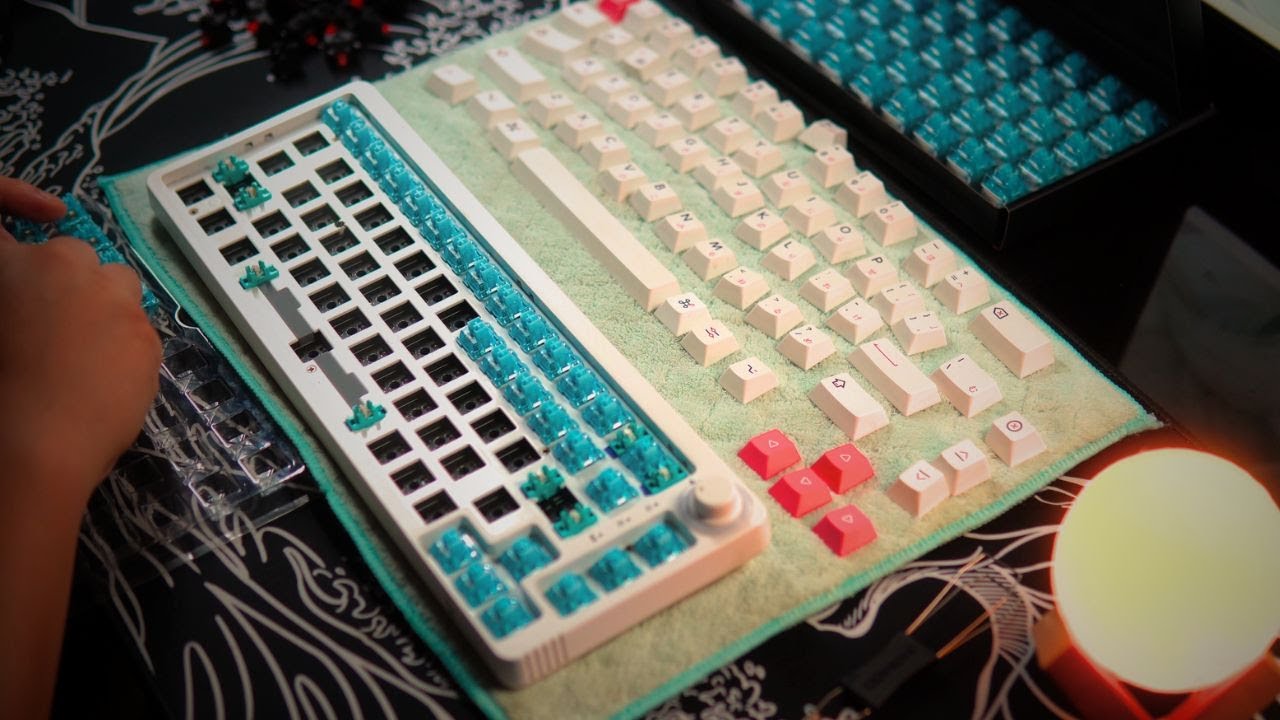 Switching to Akko Creamy Blue Pro — Keyboard ASMR (Before & After Sound Test)