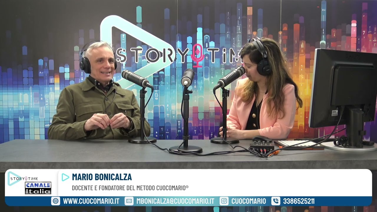 🎙️ Mario Bonicalza - Docente e Fondatore del Metodo Cuocomario® | Storytime – Evoluzione Radio