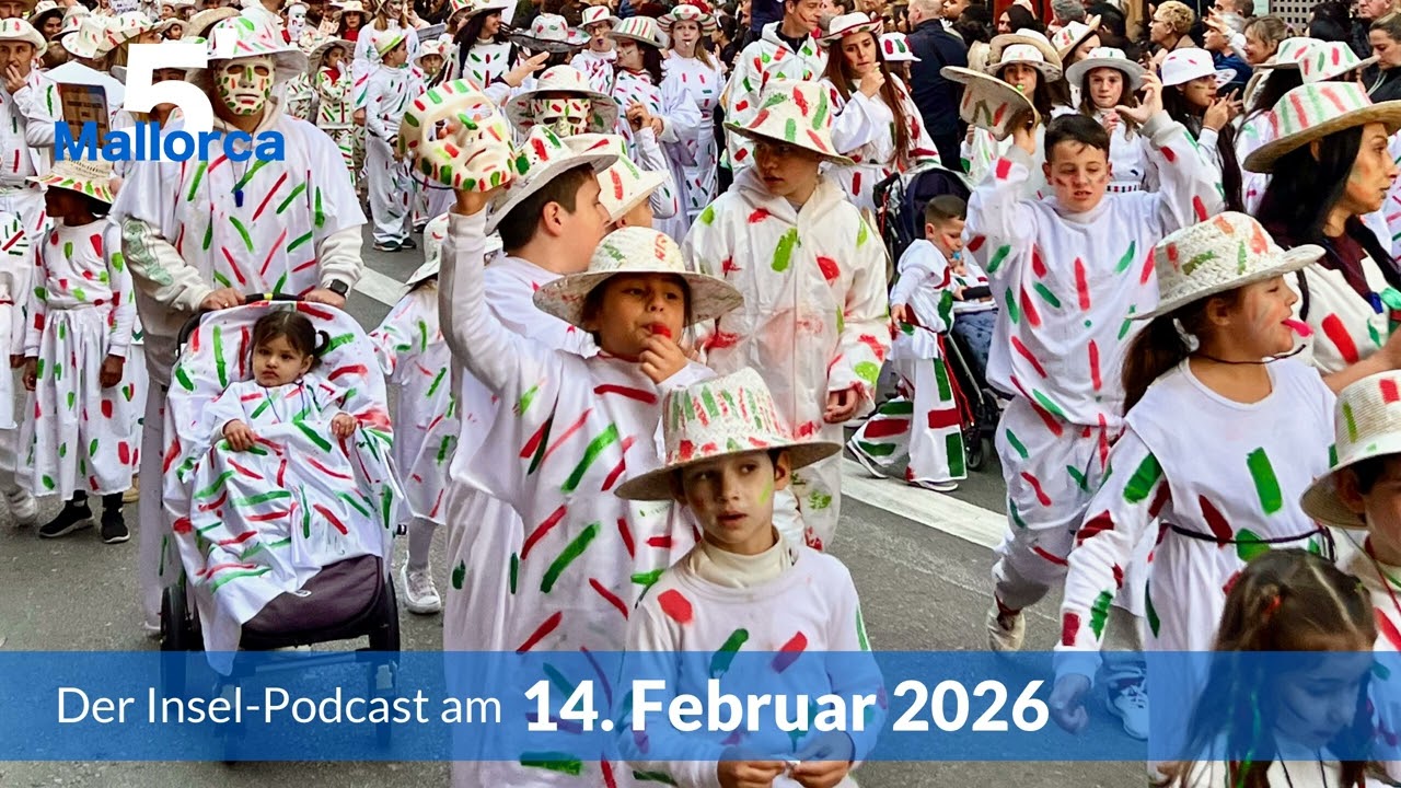 Nachrichten am 14. Februar 2026 | 5 Minuten Mallorca &ndash; der Insel-Podcast 1492