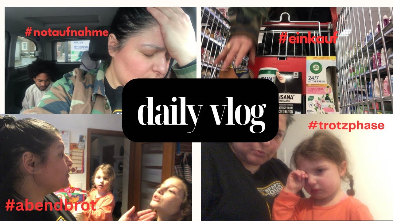 Sohn muss in die Notaufnahme | Einkauf | Alltag | Familien Alltag | Vlog | Daily Vlog | Haushalt