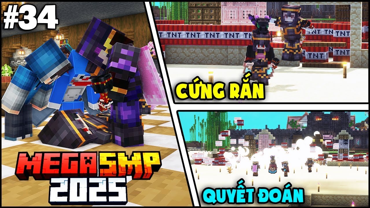 Kết Th&uacute;c Th&ocirc;i, T&ocirc;i Mệt Rồi... | KiraMC Minecraft MEGA SMP 2025 Tập 34
