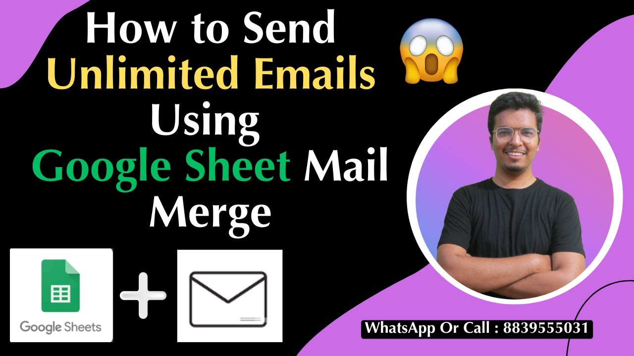 🔥📧 How to Send Bulk Email from Google Sheet Mail Merge | ✨ How to Send Bulk Email Using Gmail  🚀